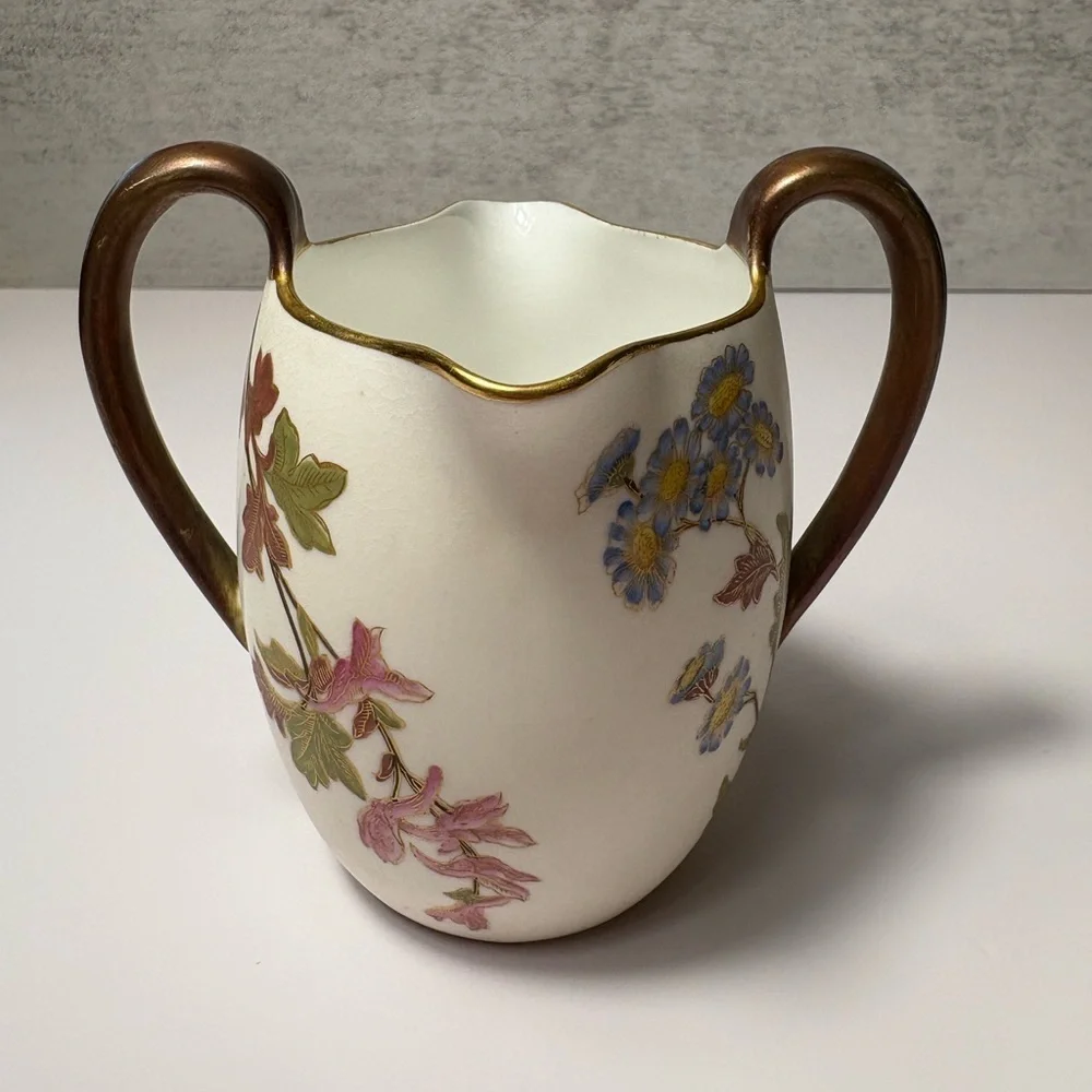 Royal Worcester Evesham Porcelain Bowl & Creamer-Preowned EUC-No Chips or Cracks